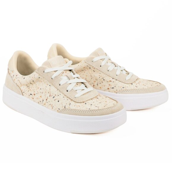 Kizik Prague Slip-On Sneakers Beige Speckled Terrazzo W 8 NWOB - Picture 1 of 12
